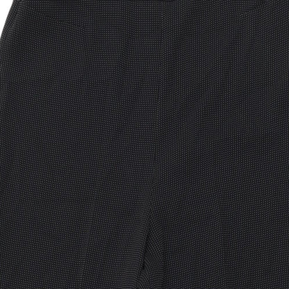 Womens UK Size 10 Kaliko Regular Fit  Black Trousers