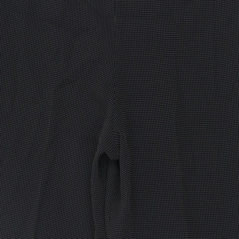 Womens UK Size 10 Kaliko Regular Fit  Black Trousers