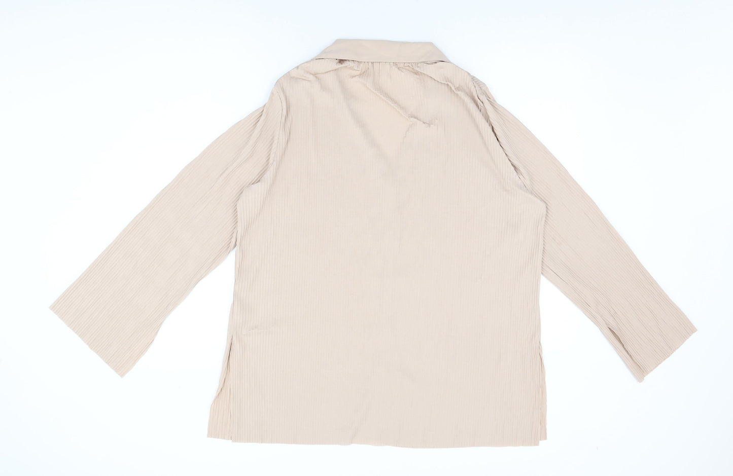 Womens UK Size 12 River Island Pink Basic Button-Up
