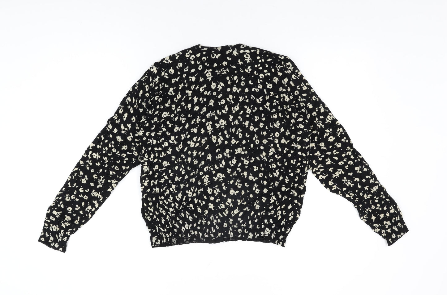 Womens UK Size 16 Marks and Spencer Black Cardigan Jumper