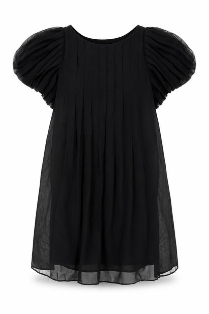 Mango Womens Black Polyester Shift Size M Round Neck Pullover