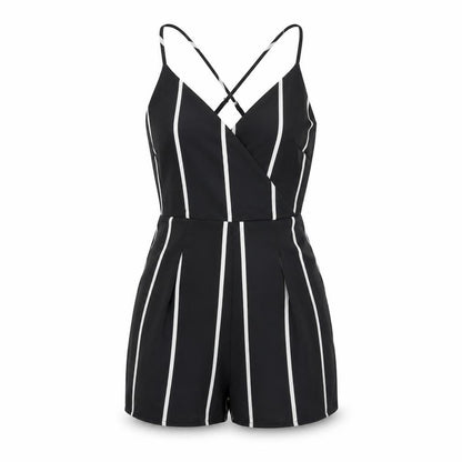 Womens UK Size 6 Missguided One-Piece Black Playsuit