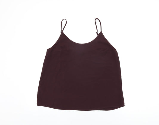 Womens UK Size 14 NEXT Red Camisole T-Shirt