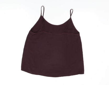 Womens UK Size 14 NEXT Red Camisole T-Shirt
