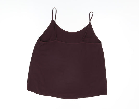 Womens UK Size 14 NEXT Red Camisole T-Shirt
