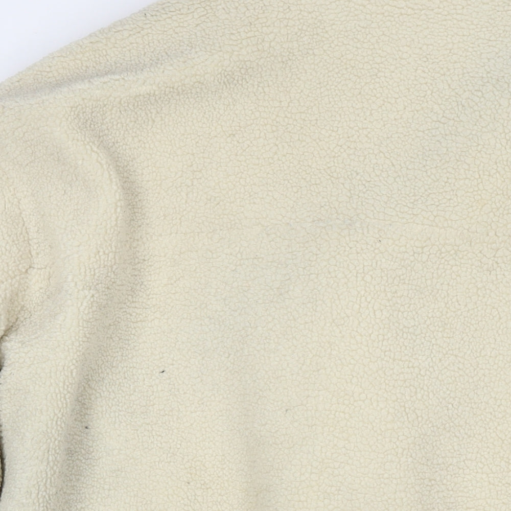 Womens UK Size L H&M Ivory Overcoat