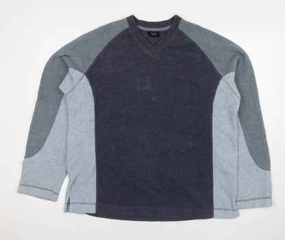 Mens UK Size L NEXT Blue Pullover Sweatshirt