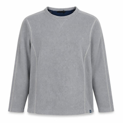 Active Womens Grey Polyester Pullover Sweatshirt Size S Pullover
