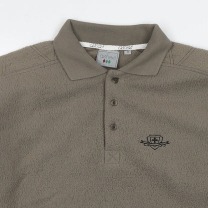 Ashes Mens Beige Polyester Pullover Sweatshirt Size M