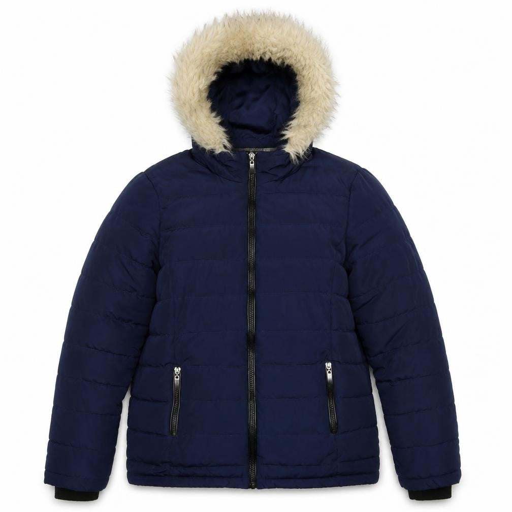 Womens UK Size 12 Dorothy Perkins Blue Puffer Jacket