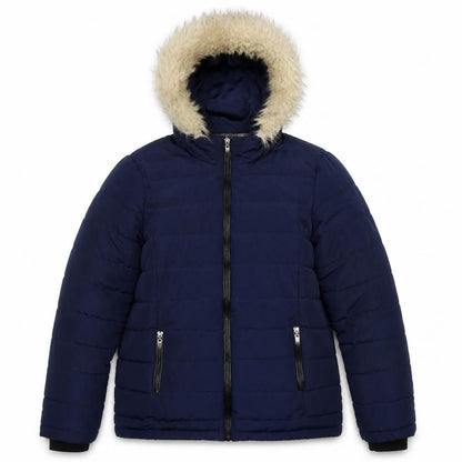 Womens UK Size 12 Dorothy Perkins Blue Puffer Jacket