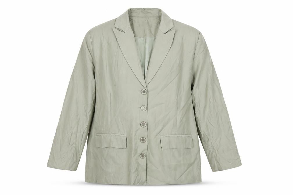Womens UK Size 12 PRETTYLITTLETHING Green Jacket