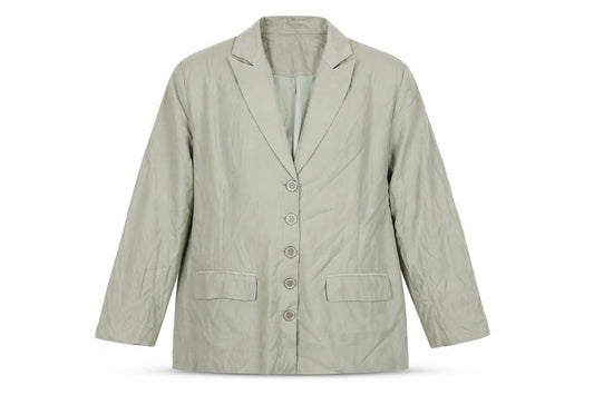 Womens UK Size 12 PRETTYLITTLETHING Green Jacket