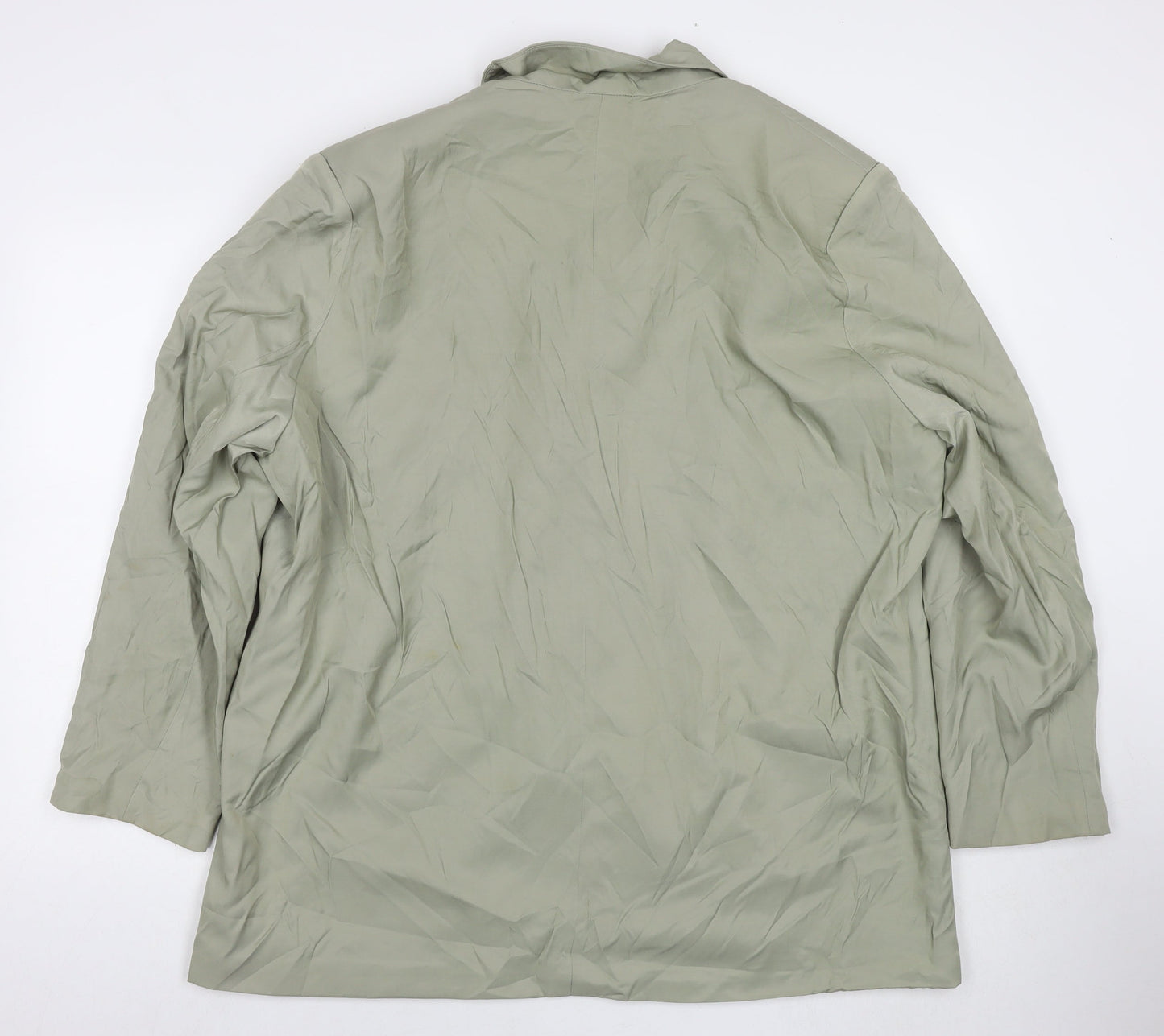 Womens UK Size 12 PRETTYLITTLETHING Green Jacket