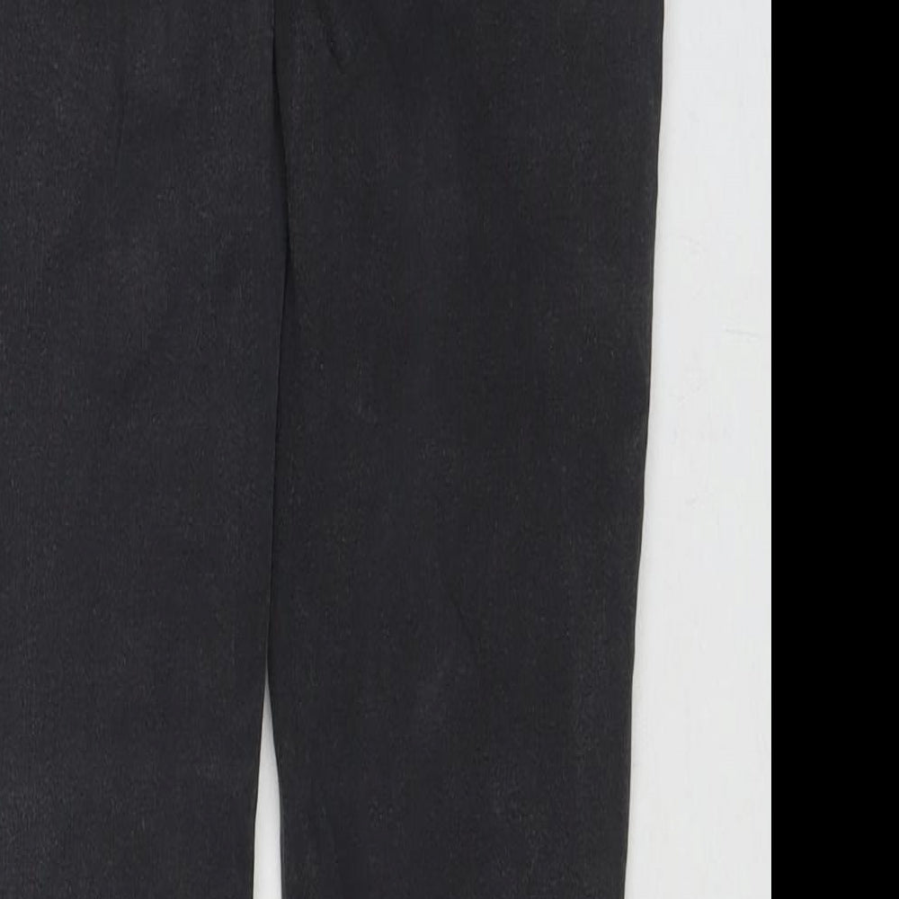 Oasis Womens Grey Cotton Skinny Jeans Size 8 L29 in Regular Zip