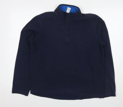Mens UK Size L Quechua Blue Pullover Sweatshirt