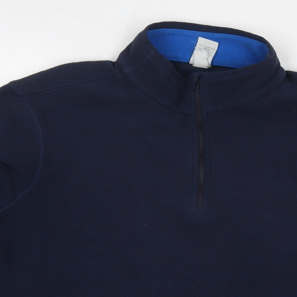 Mens UK Size L Quechua Blue Pullover Sweatshirt
