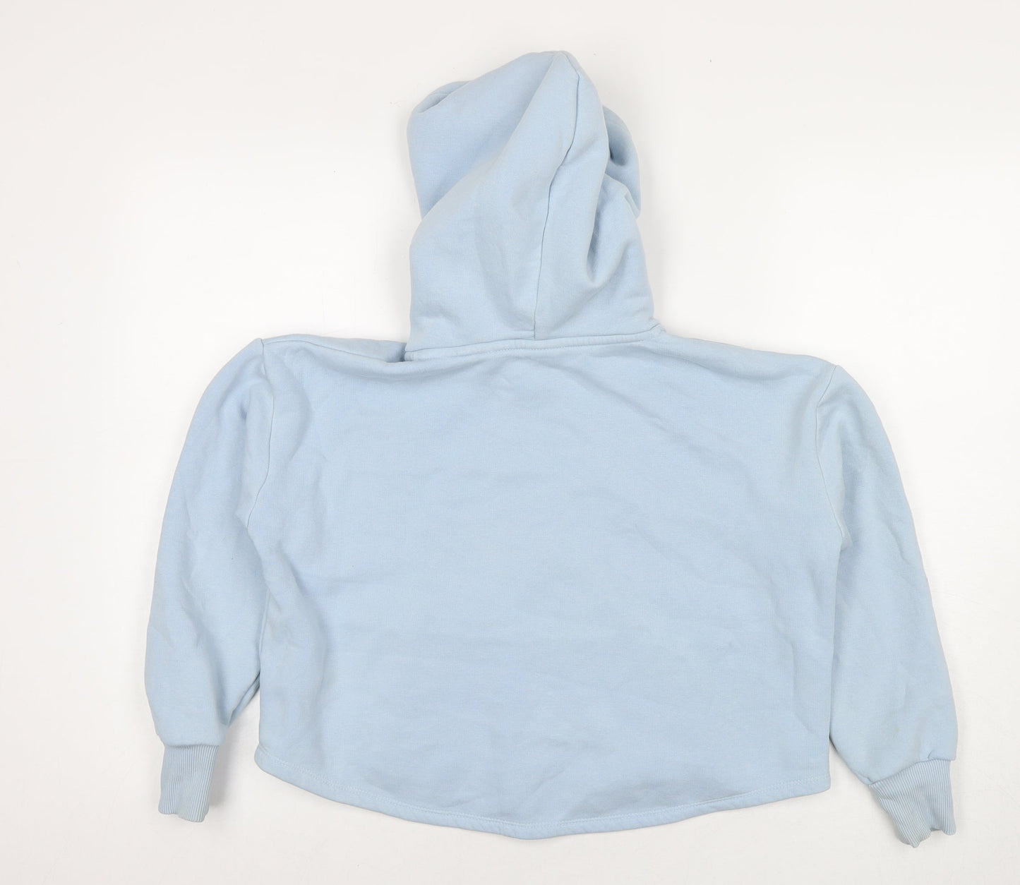 Holyfield Girls Blue Cotton Full Zip Hoodie Size 10 Years Zip - Age 10-12 Years