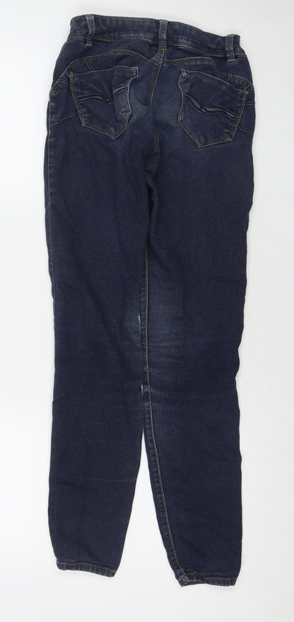 Womens UK Size 26 in Blue Spice Regular Fit Skinny Blue Jeans