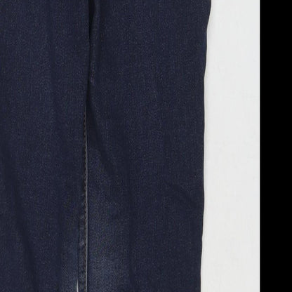 Womens UK Size 26 in Blue Spice Regular Fit Skinny Blue Jeans