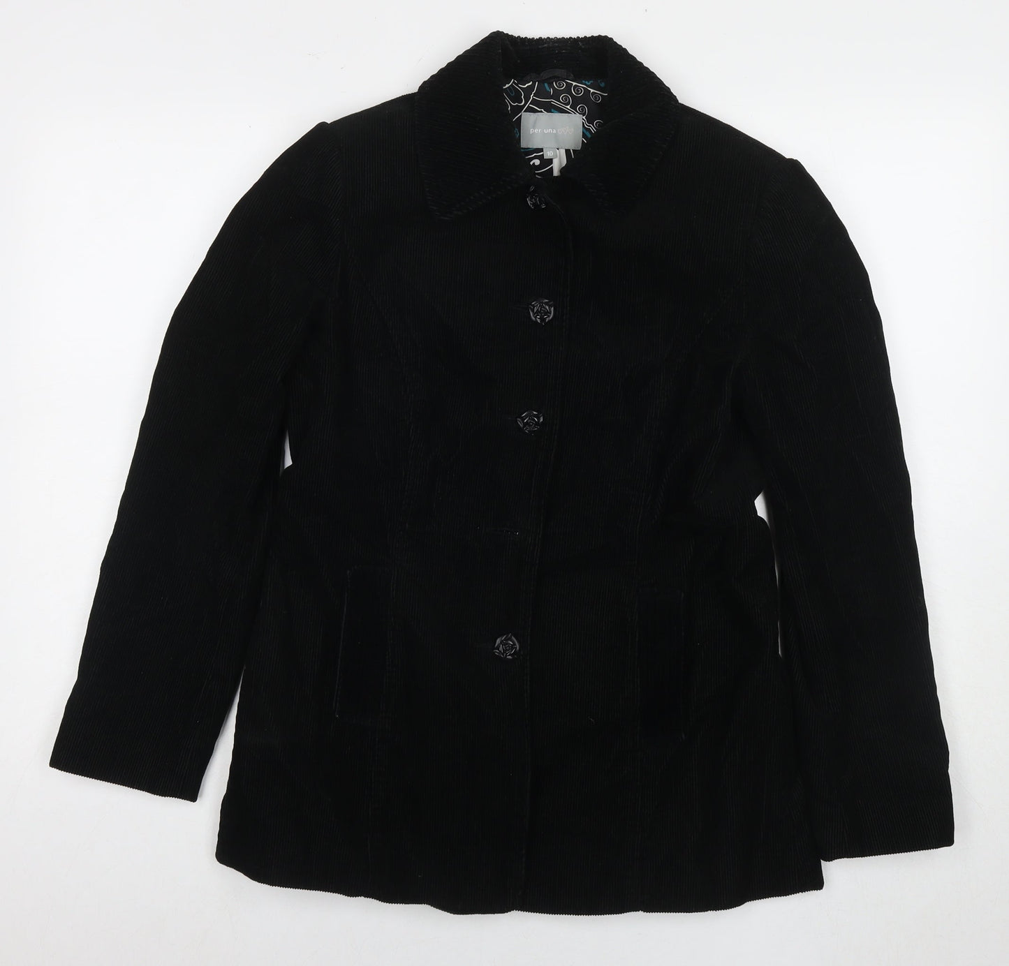 Womens UK Size 10 Per Una Black Jacket