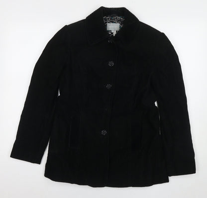 Womens UK Size 10 Per Una Black Jacket