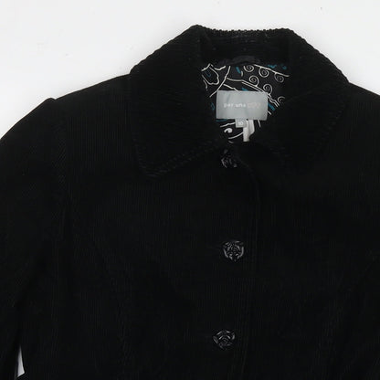Womens UK Size 10 Per Una Black Jacket