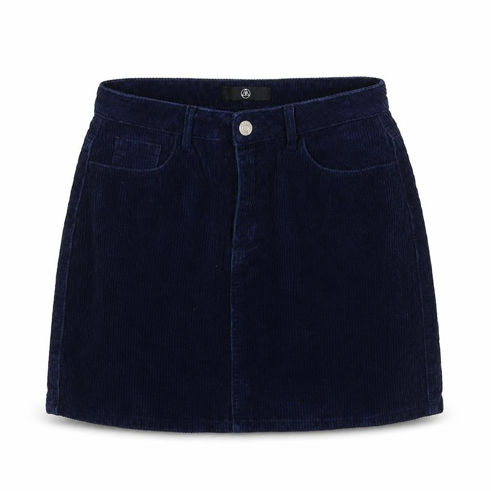 Womens UK Size 10 Missguided A-Line Corduroy Skirt