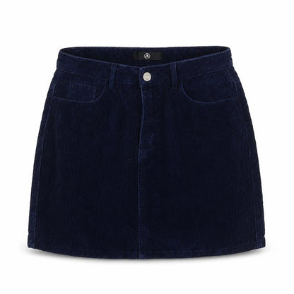 Womens UK Size 10 Missguided A-Line Corduroy Skirt