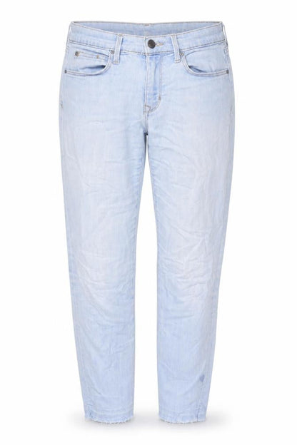 Womens UK Size 14 Gap Regular Fit Cropped Blue Jeans