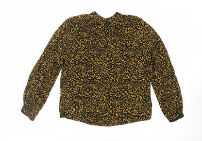 Womens UK Size 10 Marks and Spencer Black Basic Blouse