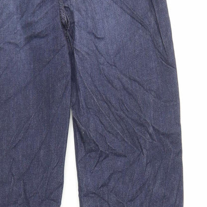 Womens UK Size 10 Marks and Spencer Regular Fit Straight Blue Jeans
