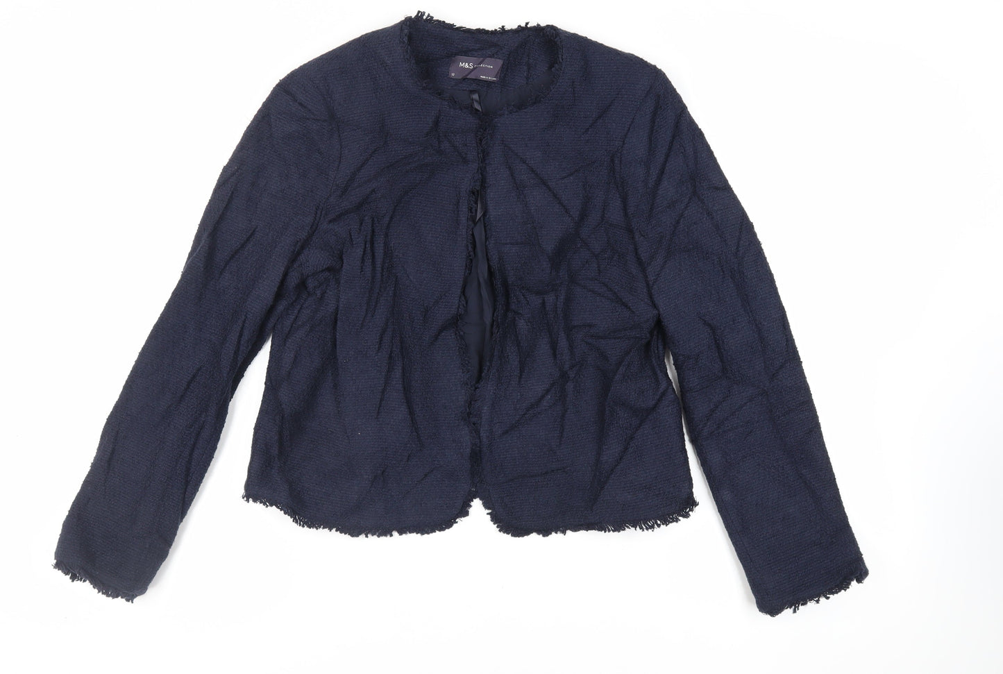 Womens UK Size 12 Marks and Spencer Blue Jacket