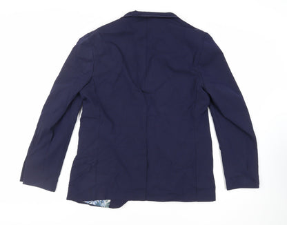 Mens UK Size 42 Marks and Spencer Regular Blue Suit Jacket
