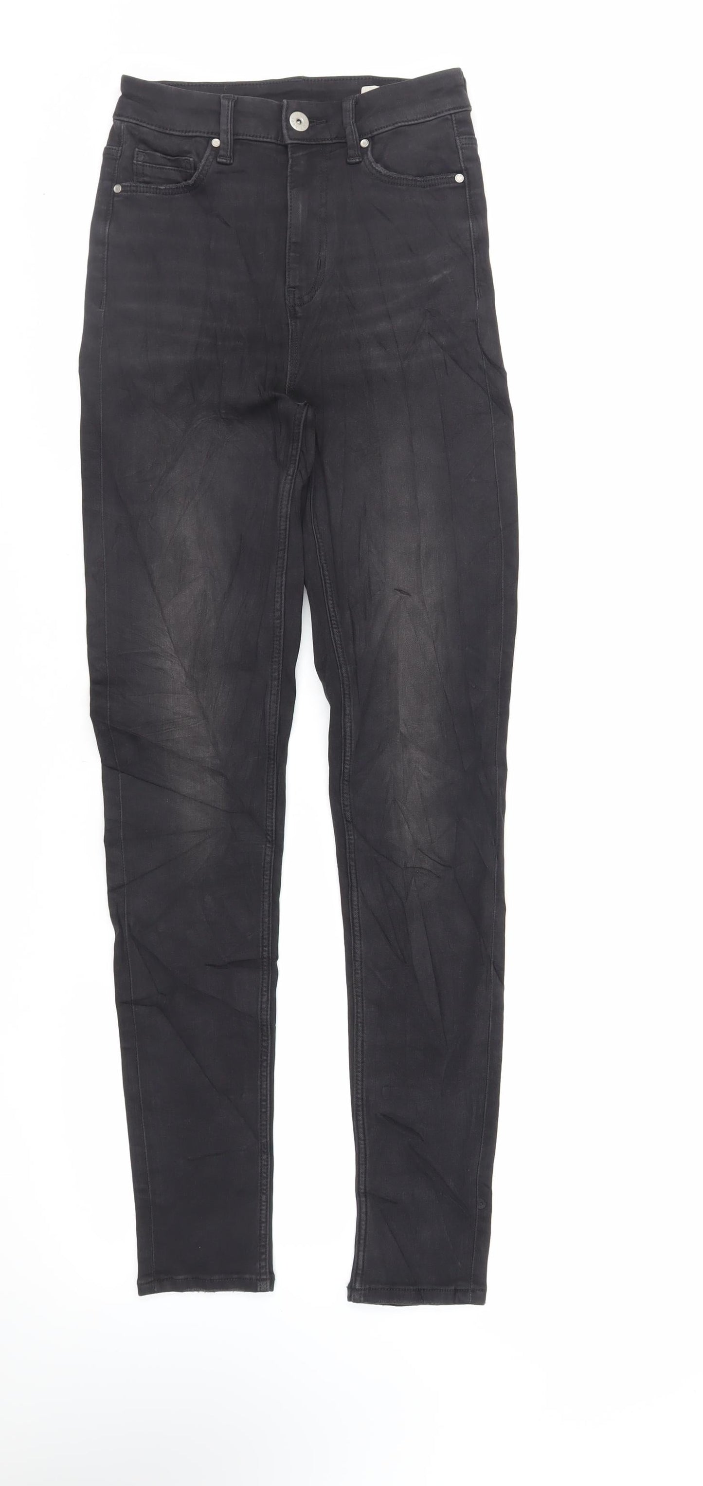 Womens UK Size 6 Marks and Spencer Regular Fit Skinny Black Jeans