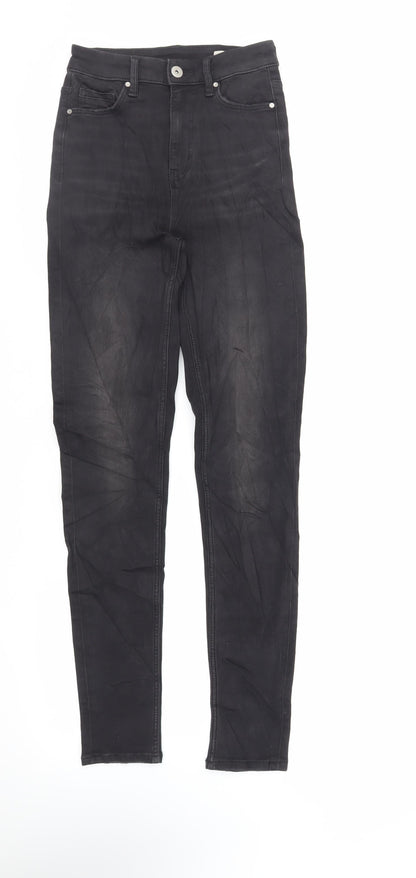 Womens UK Size 6 Marks and Spencer Regular Fit Skinny Black Jeans