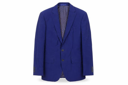 Marks & Spencer Mens Blue Wool Jacket Suit Jacket Size 38 Regular
