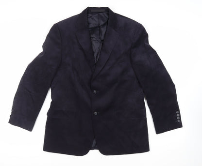 Mens UK Size 40 Marks and Spencer Regular Blue Suit Jacket