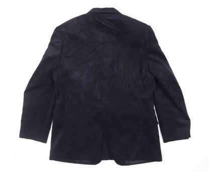 Mens UK Size 40 Marks and Spencer Regular Blue Suit Jacket