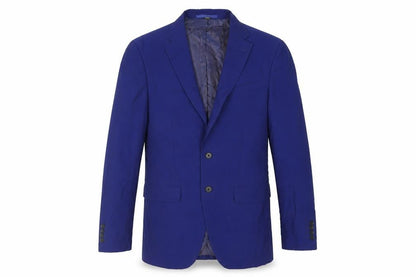 Marks & Spencer Mens Blue Wool Jacket Suit Jacket Size 38 Regular