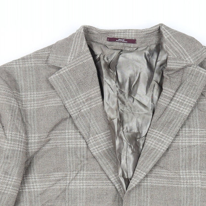 Mens UK Size 38 Marks and Spencer Regular Beige Suit Jacket