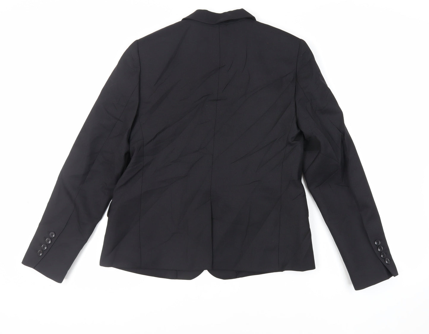 Womens UK Size 10 Marks and Spencer Black Jacket