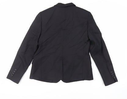 Womens UK Size 10 Marks and Spencer Black Jacket