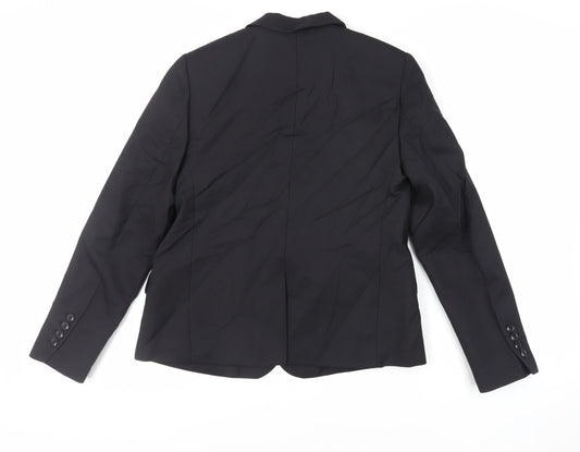Womens UK Size 10 Marks and Spencer Black Jacket
