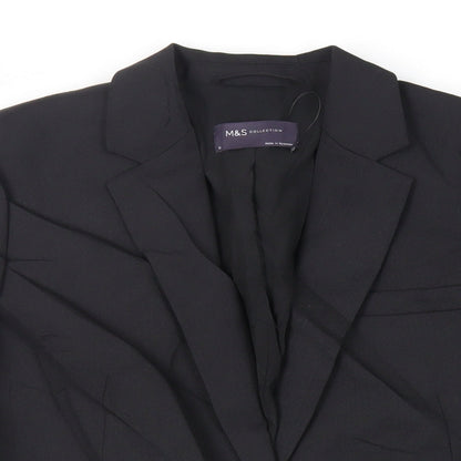 Womens UK Size 10 Marks and Spencer Black Jacket