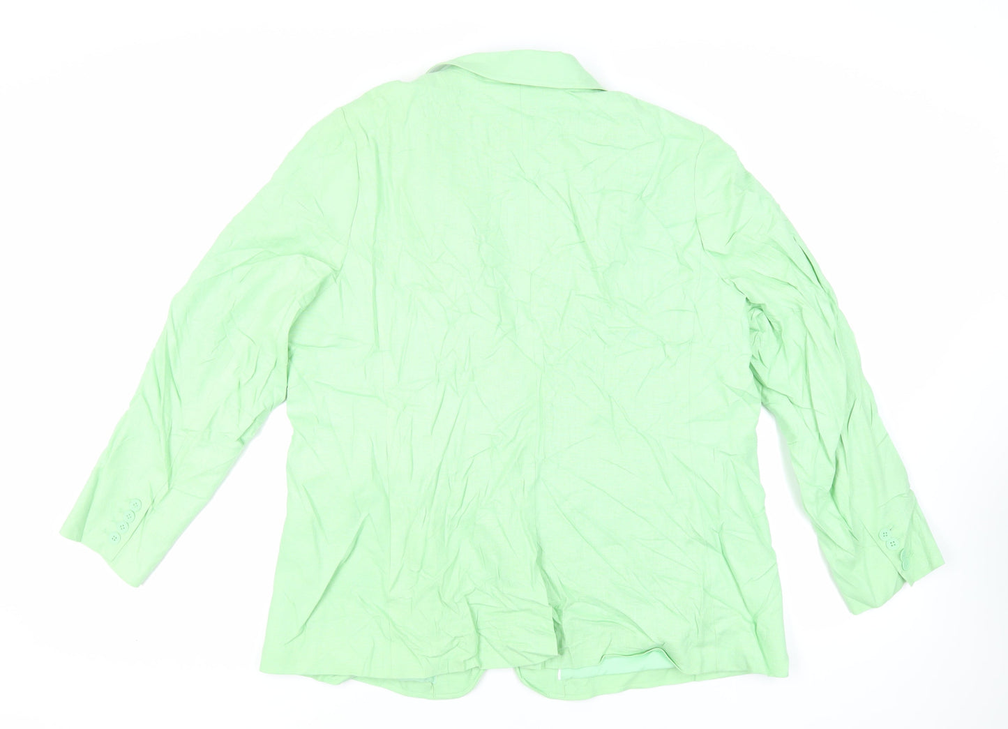 Womens UK Size 20 Marks and Spencer Green Jacket