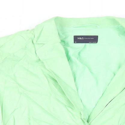 Womens UK Size 20 Marks and Spencer Green Jacket