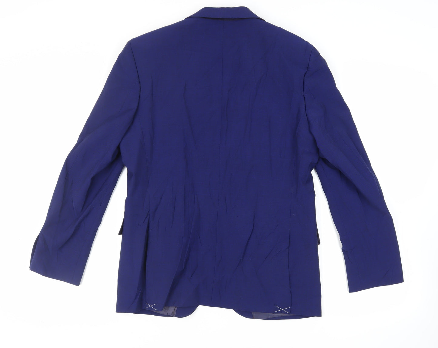 Mens UK Size 38 Marks and Spencer Regular Blue Suit Jacket