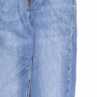 ASOS Womens Blue Cotton Skinny Jeans Size 30 in L28 in Regular Zip