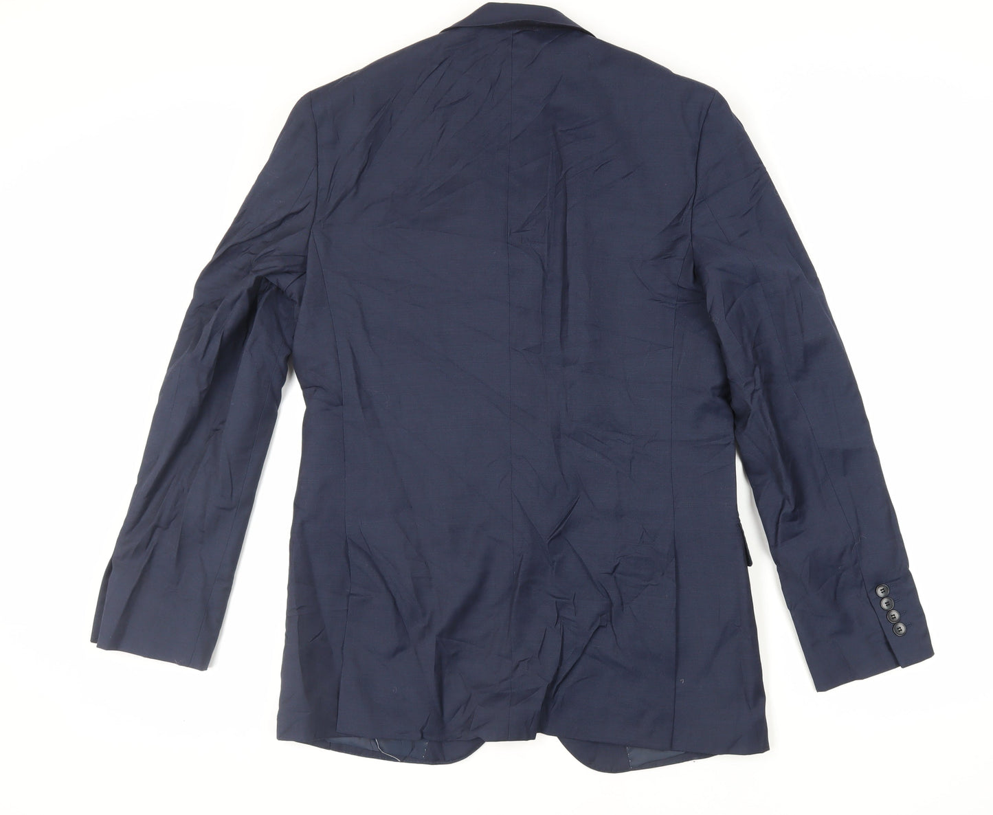 Mens UK Size 38 Marks and Spencer Regular Blue Suit Jacket